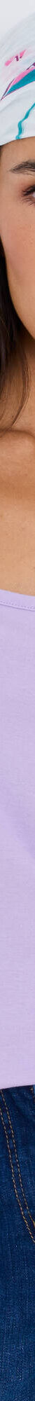 Débardeur fines bretelles uni, coton bio** (mauve) Débardeur fines bretelles uni, coton bio** (mauve)
